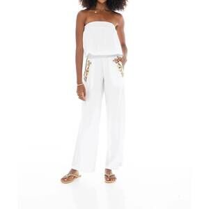 NEW SKEMO coral reef jumpsuit in white